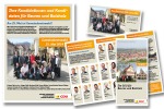 CDU Wahlprospekt und Plakate